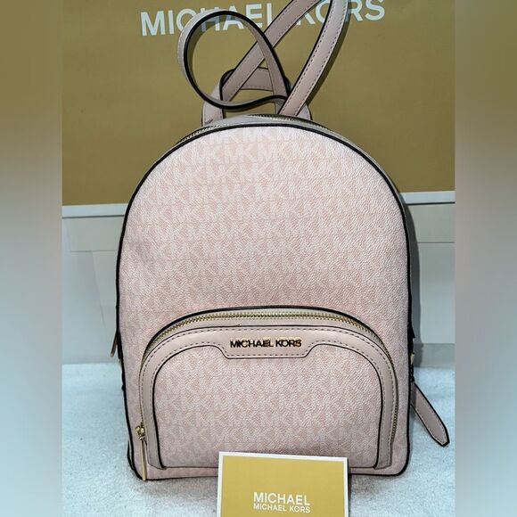 🔥NWT! Michael Kors JAYCEE Backpack Powder Blush Msrp:$498.00 - Picture 2 of 10